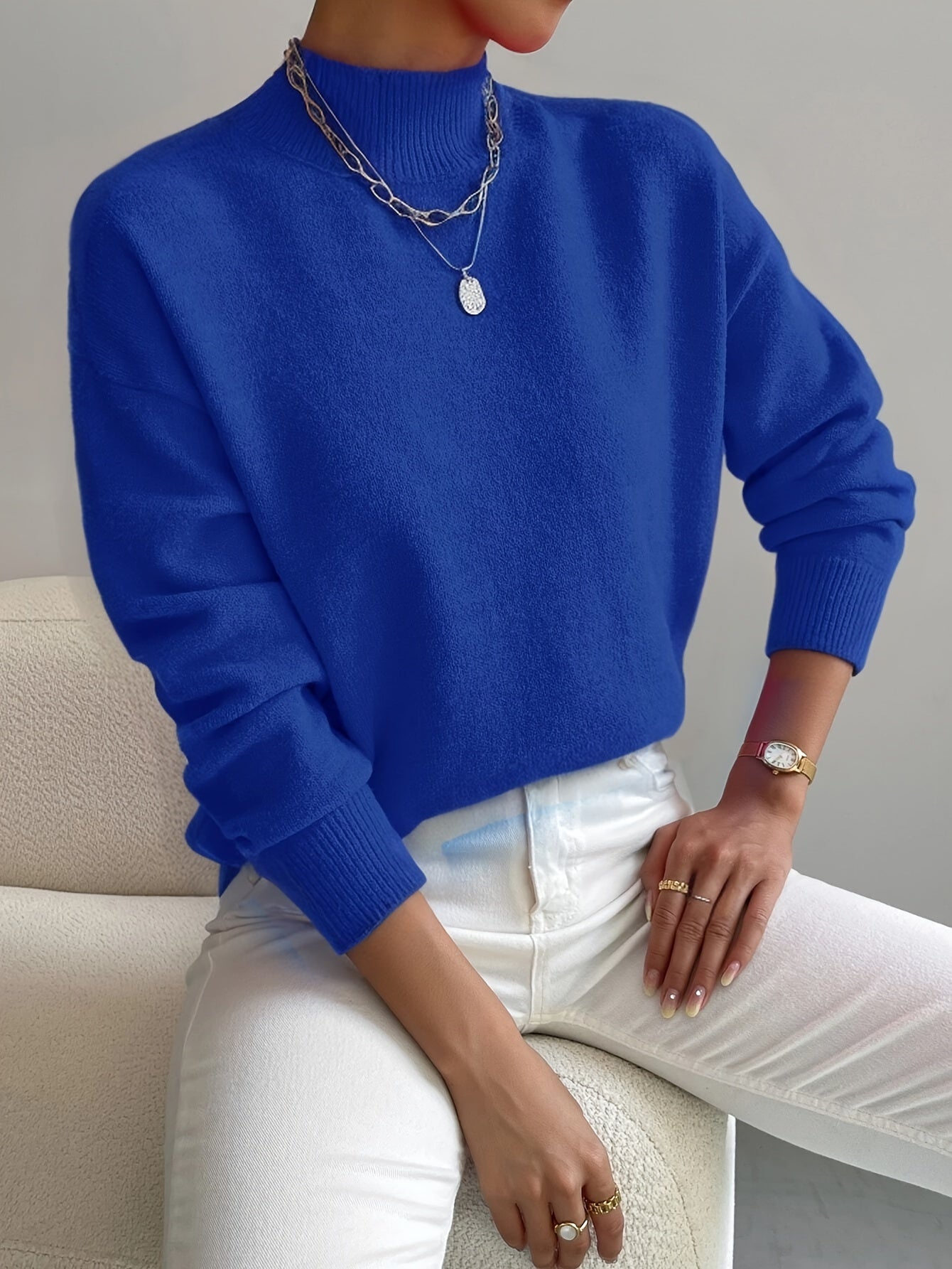 Ingrid | Eleganter, weicher Pullover