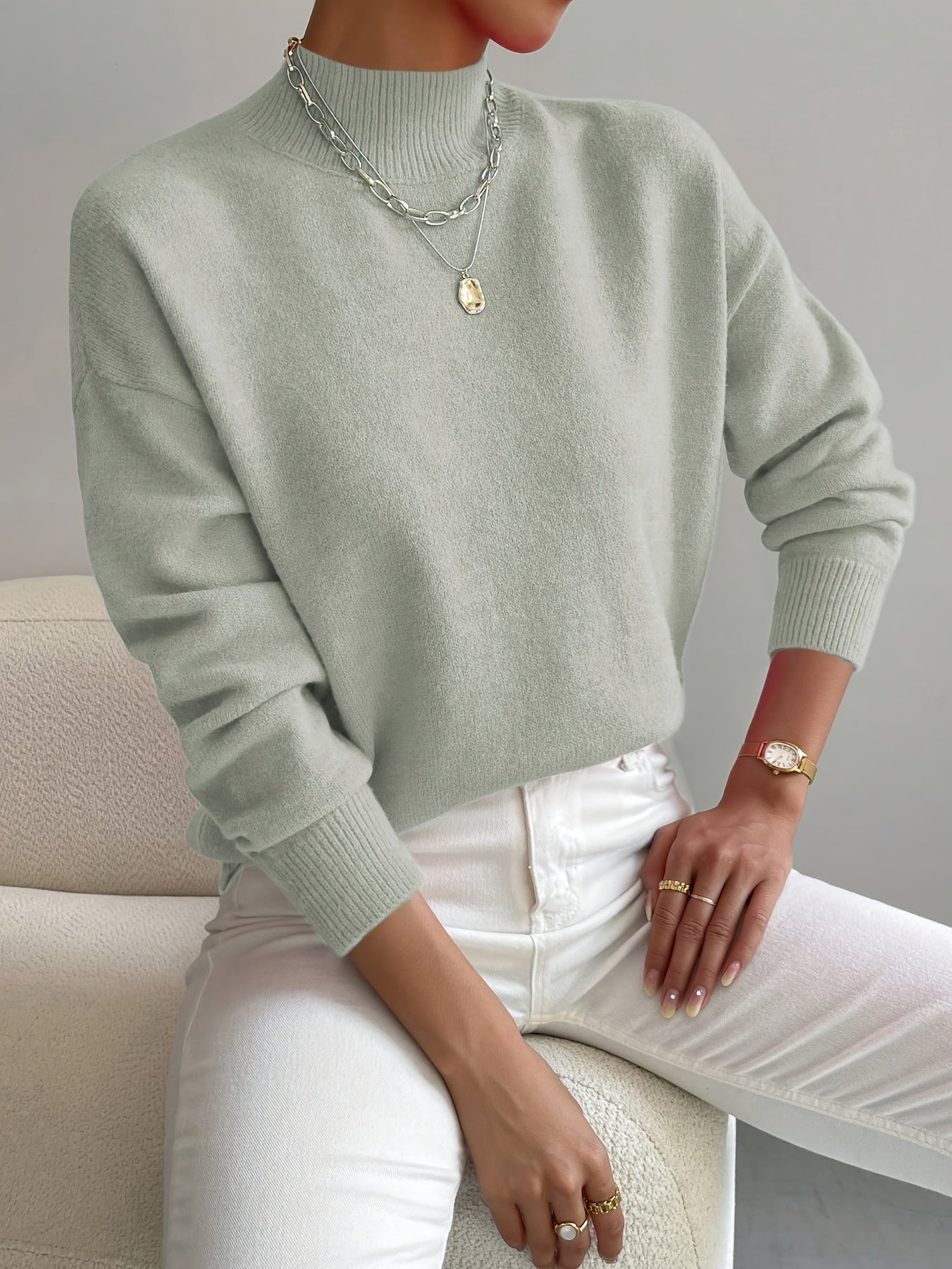 Ingrid | Eleganter, weicher Pullover