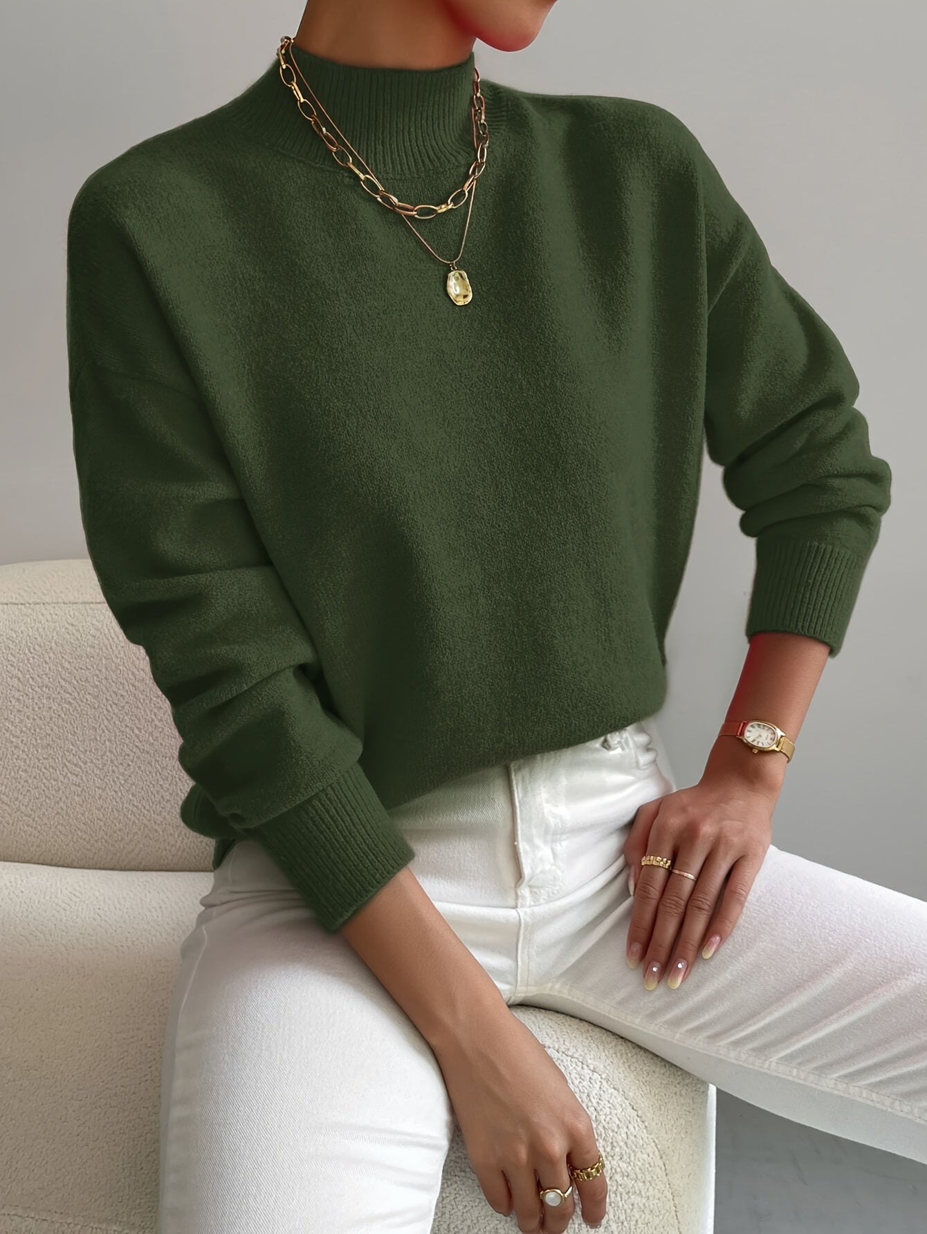 Ingrid | Eleganter, weicher Pullover
